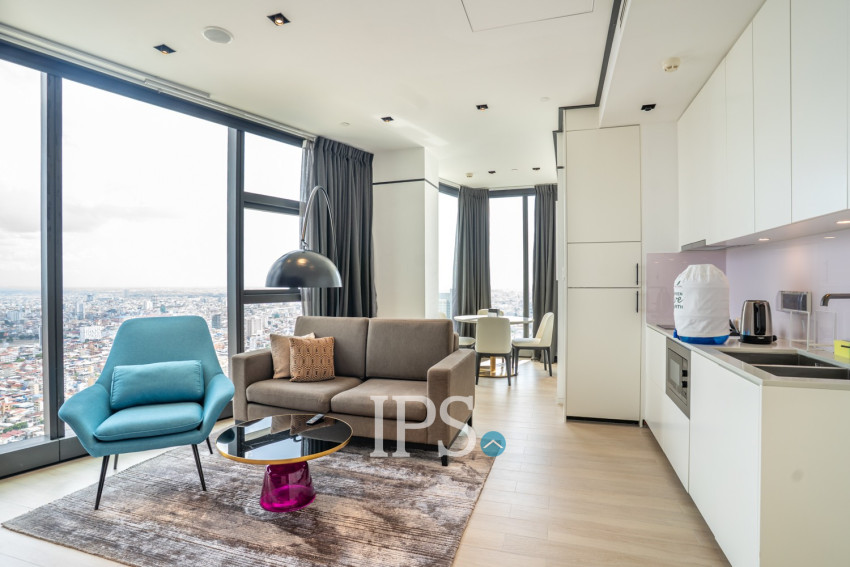 1 Bedroom Serviced Apartment Rent  - Srah Chork, Phnom Penh