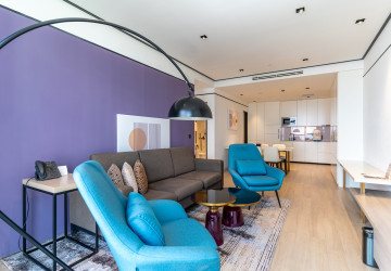 2 Bedroom Serviced Apartment For Rent - Srah Chork, Phnom Penh thumbnail