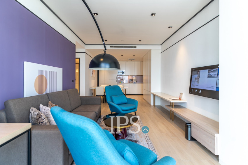 2 Bedroom Serviced Apartment For Rent - Srah Chork, Phnom Penh