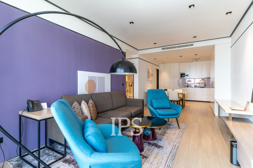 2 Bedroom Serviced Apartment For Rent - Srah Chork, Phnom Penh