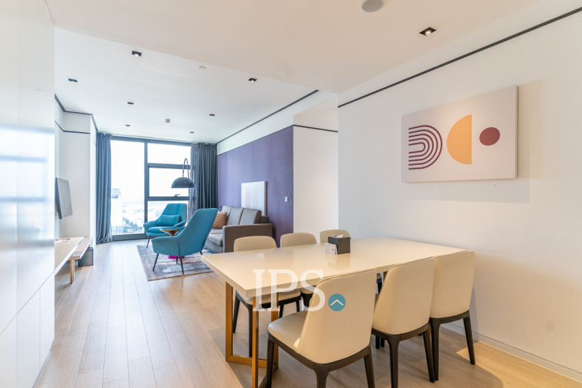 2 Bedroom Serviced Apartment For Rent - Srah Chork, Phnom Penh