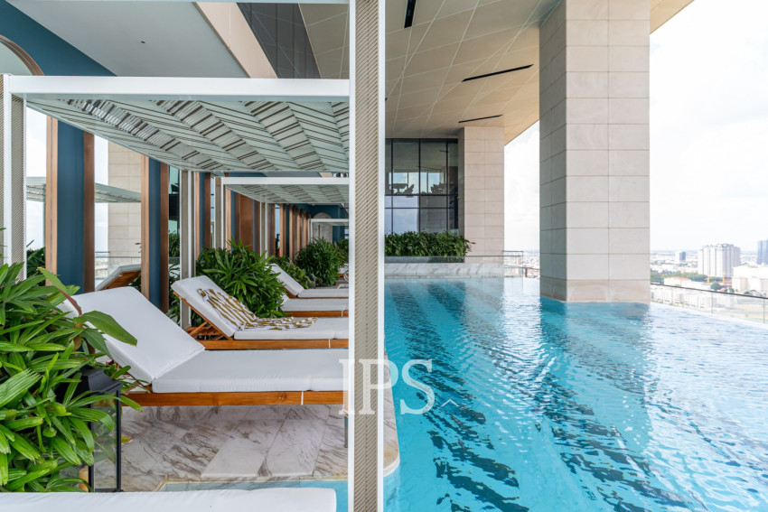 2 Bedroom Serviced Apartment For Rent - Srah Chork, Phnom Penh