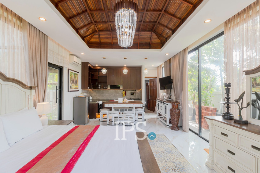 1 Bedroom Compound Villa For Rent - Sangkat Siem Reap, Siem Reap