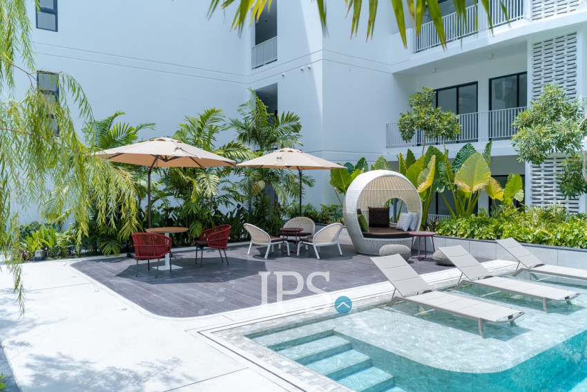 1 Bedroom Condo For Rent - Rose Apple Square, Svay Dangkum, Siem Reap