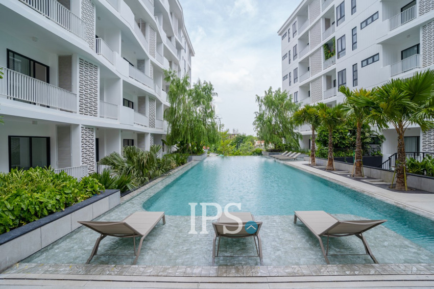 1 Bedroom Condo For Rent - Rose Apple Square, Svay Dangkum, Siem Reap