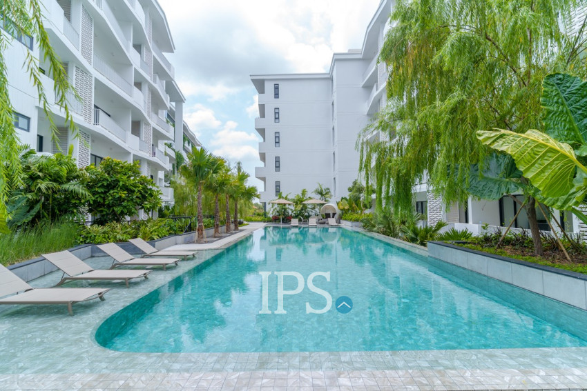 1 Bedroom Condo For Rent - Rose Apple Square, Svay Dangkum, Siem Reap