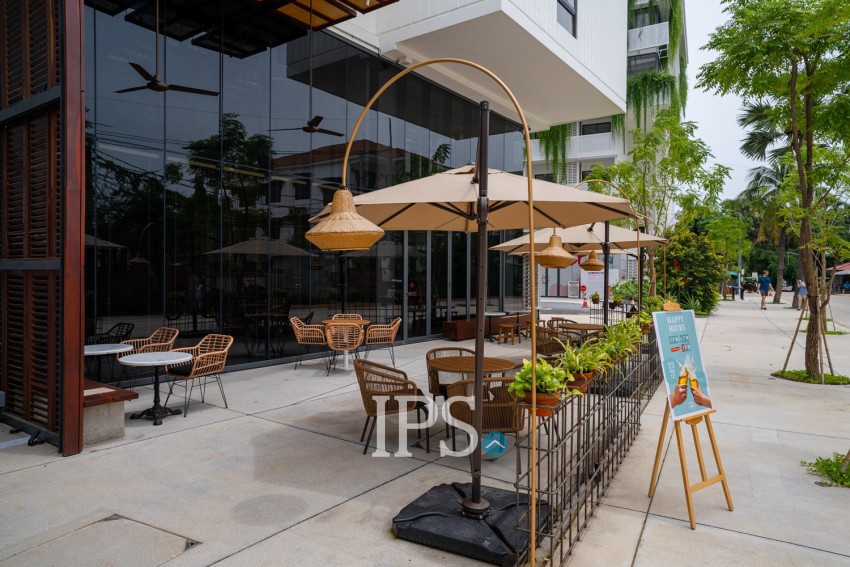 1 Bedroom Condo For Rent - Rose Apple Square, Svay Dangkum, Siem Reap