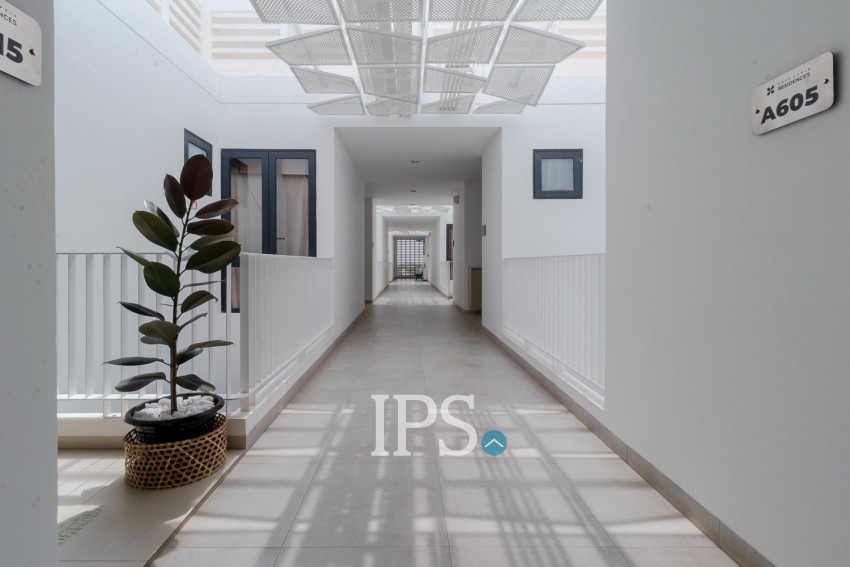 1 Bedroom Condo For Rent - Rose Apple Square, Svay Dangkum, Siem Reap