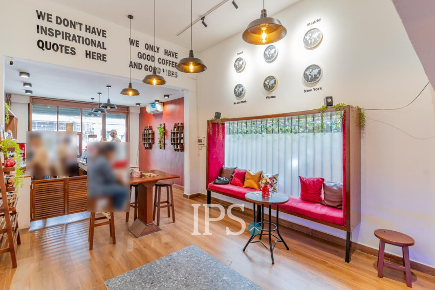 Cafe Business For Sale -  BKK 1, Phnom Penh