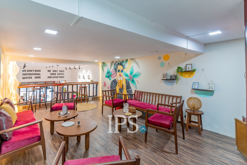 Cafe Business For Sale -  BKK 1, Phnom Penh