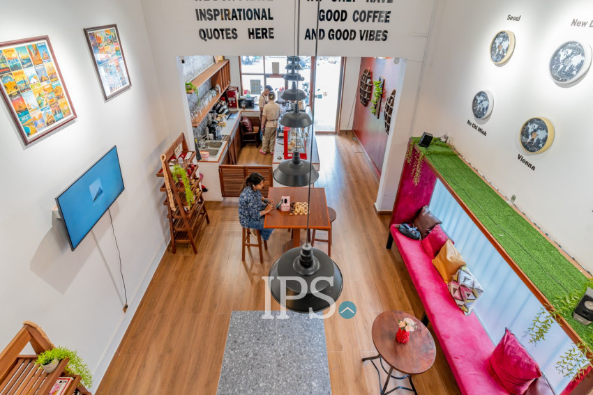 Cafe Business For Sale -  BKK 1, Phnom Penh
