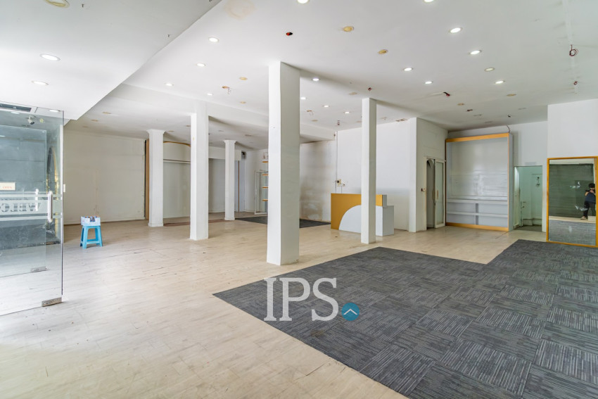 168 Sqm Retail Space For Rent - BKK3, Phnom Penh