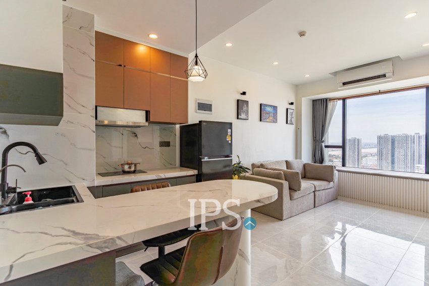 1 Bedroom Condo For Rent - The Pinnacle, Tonle Bassac, Phnom Penh