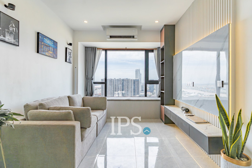 1 Bedroom Condo For Rent - The Pinnacle, Tonle Bassac, Phnom Penh