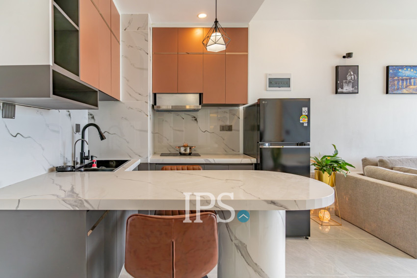 1 Bedroom Condo For Rent - The Pinnacle, Tonle Bassac, Phnom Penh