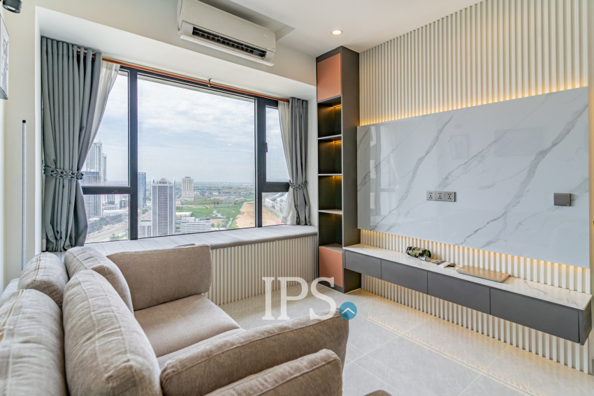 1 Bedroom Condo For Rent - The Pinnacle, Tonle Bassac, Phnom Penh