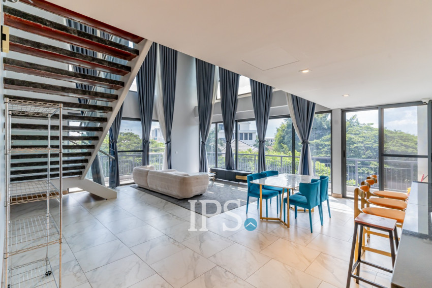 Duplex 3 Bedroom Condo For Rent - North Park, Sen Sok, Phnom Penh