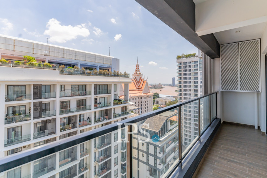 1 Bedroom Serviced Apartment For Rent - Tonle Bassac, Phnom Penh