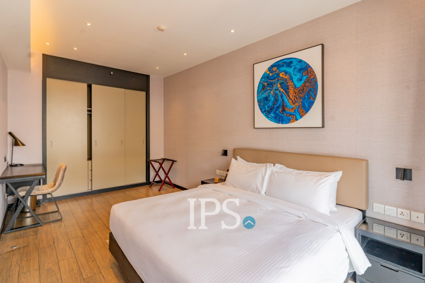 1 Bedroom Serviced Apartment For Rent - Tonle Bassac, Phnom Penh