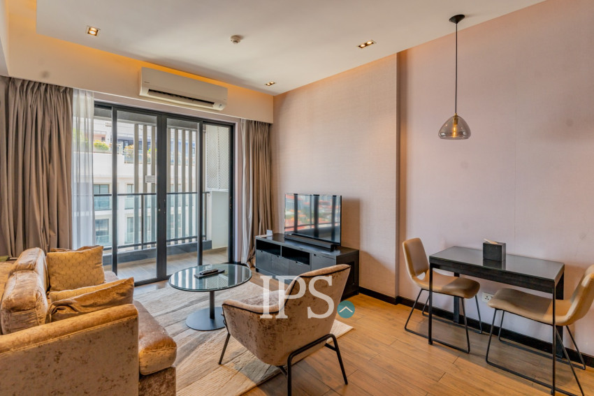 1 Bedroom Serviced Apartment For Rent - Tonle Bassac, Phnom Penh
