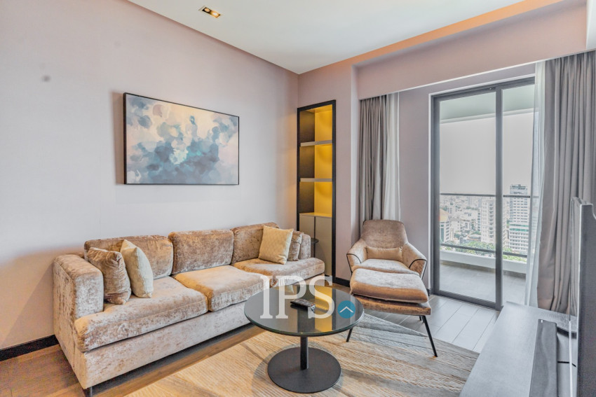 1 Bedroom Serviced Apartment For Rent - Tonle Bassac, Phnom Penh