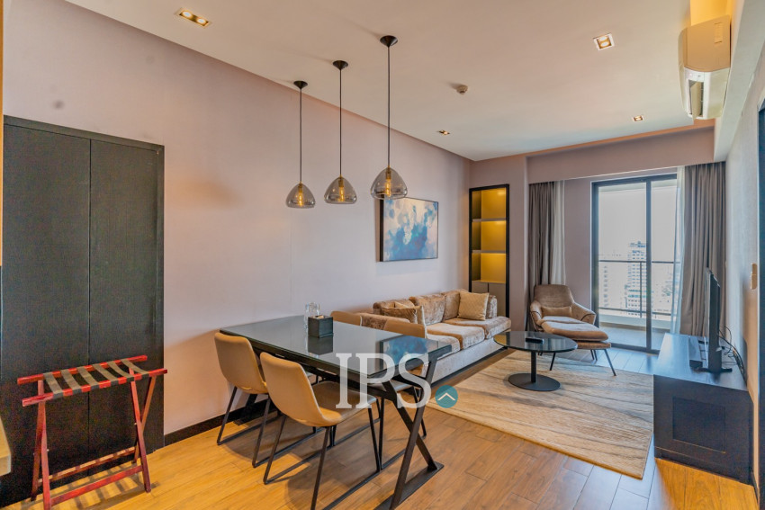 1 Bedroom Serviced Apartment For Rent - Tonle Bassac, Phnom Penh