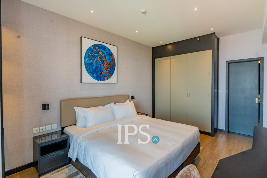 1 Bedroom Serviced Apartment For Rent - Tonle Bassac, Phnom Penh