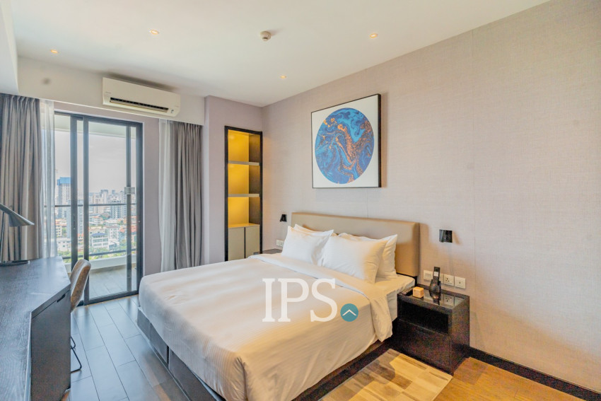 1 Bedroom Serviced Apartment For Rent - Tonle Bassac, Phnom Penh