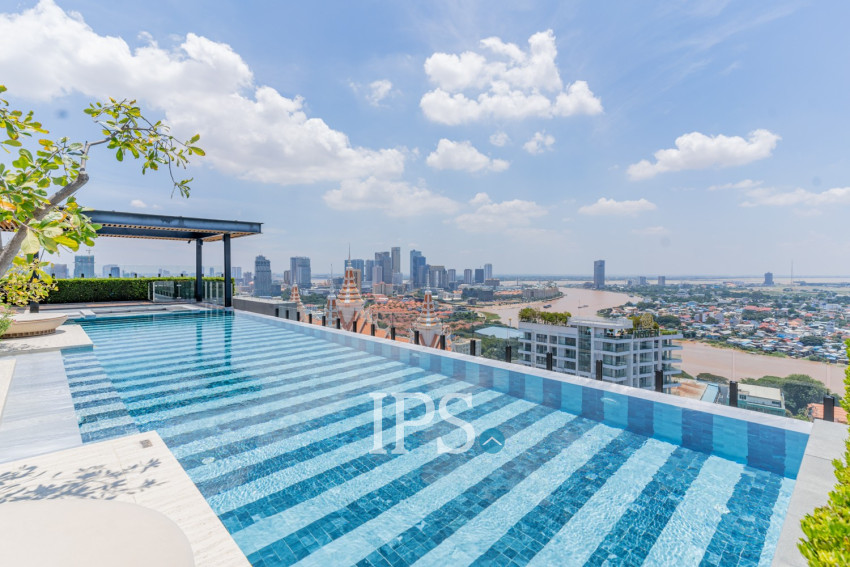 1 Bedroom Serviced Apartment For Rent - Tonle Bassac, Phnom Penh