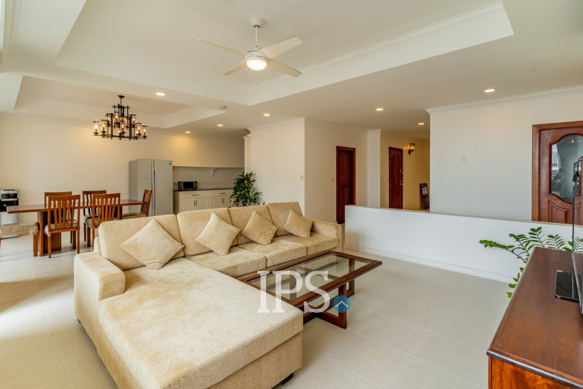 3 Bedroom Serviced Apartment For Rent - BKK1, Phnom Penh