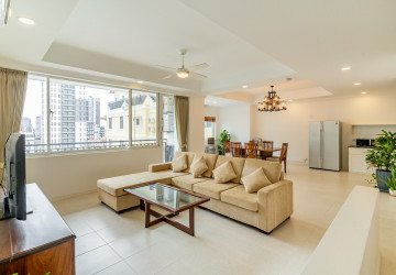 3 Bedroom Serviced Apartment For Rent - BKK1, Phnom Penh thumbnail