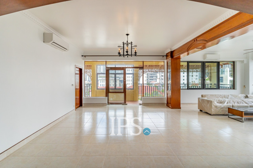 5 Bedroom Serviced Penthouse For Rent - BKK1, Phnom Penh