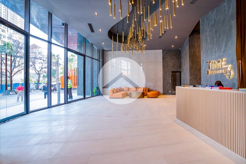 25th Floor 2 Bedroom Condo For Sale - Time Square 3, Boeung Kak 1, Phnom Penh