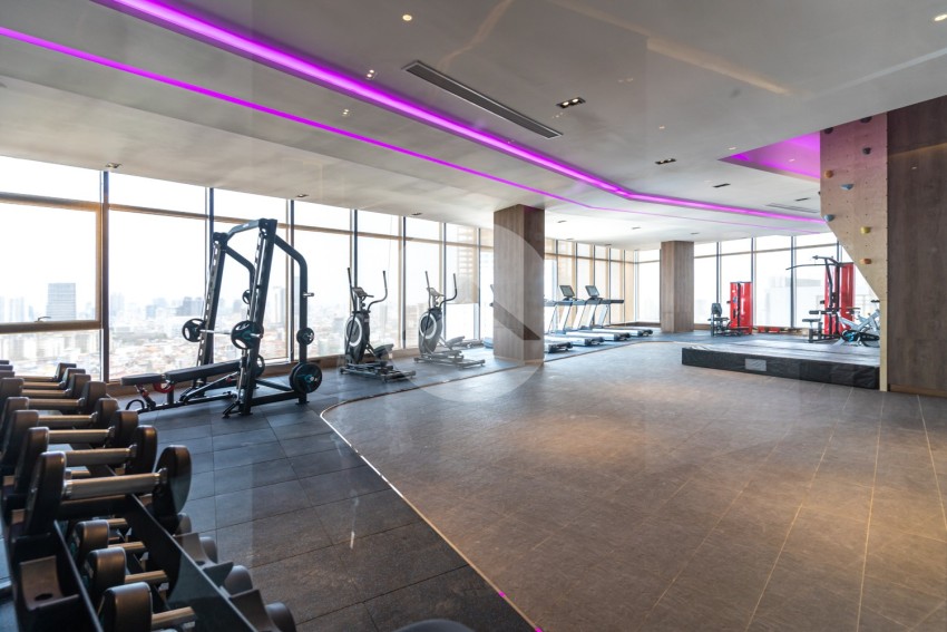 25th Floor 2 Bedroom Condo For Sale - Time Square 3, Boeung Kak 1, Phnom Penh