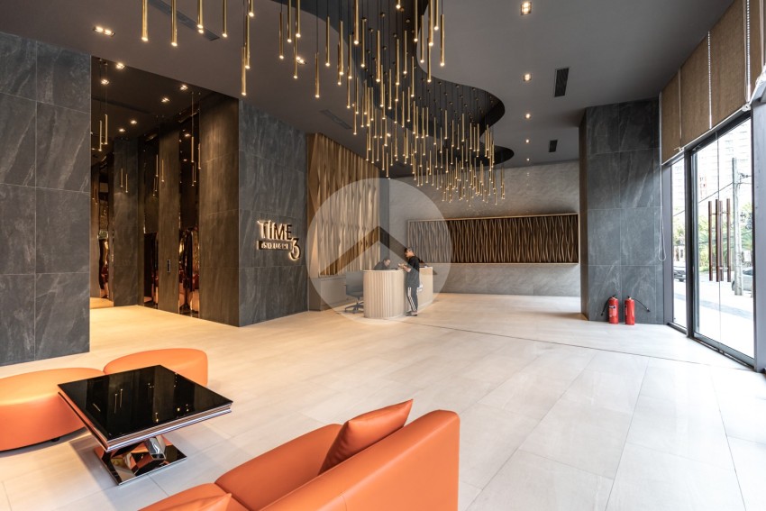 25th Floor 2 Bedroom Condo For Sale - Time Square 3, Boeung Kak 1, Phnom Penh
