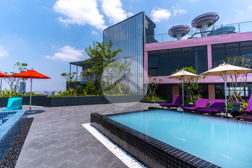 25th Floor 2 Bedroom Condo For Sale - Time Square 3, Boeung Kak 1, Phnom Penh