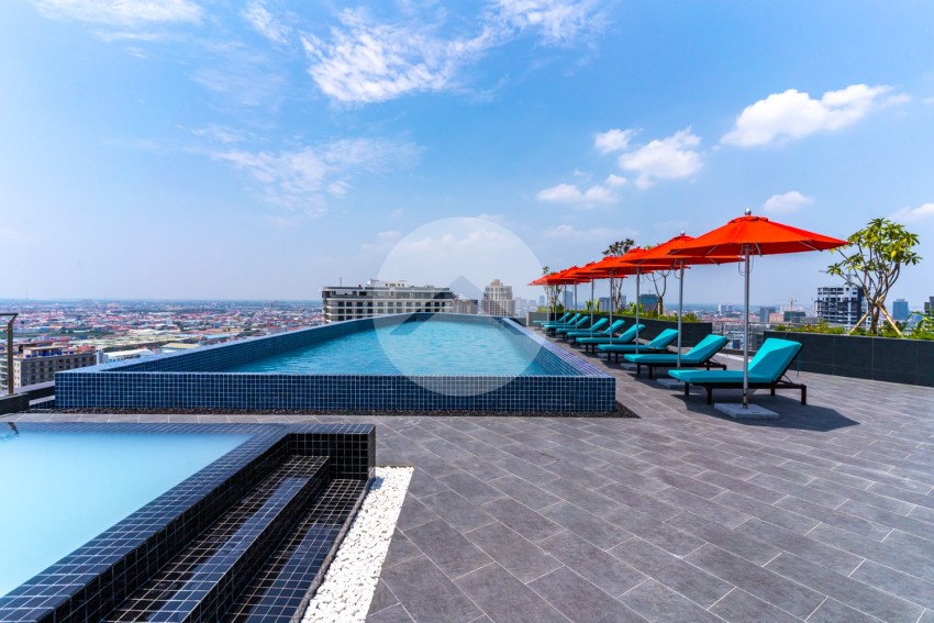 25th Floor 2 Bedroom Condo For Sale - Time Square 3, Boeung Kak 1, Phnom Penh