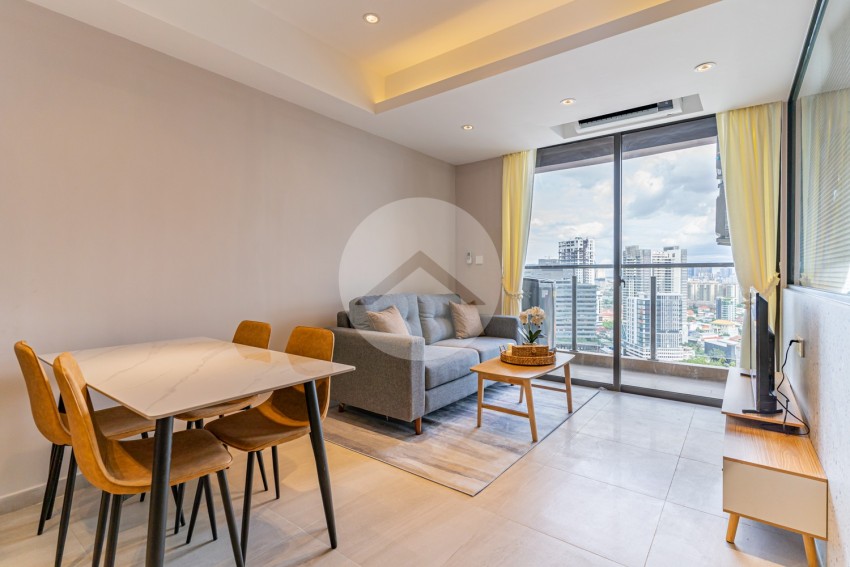 25th Floor 2 Bedroom Condo For Sale - Time Square 3, Boeung Kak 1, Phnom Penh