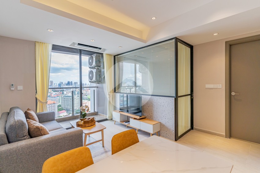 25th Floor 2 Bedroom Condo For Sale - Time Square 3, Boeung Kak 1, Phnom Penh