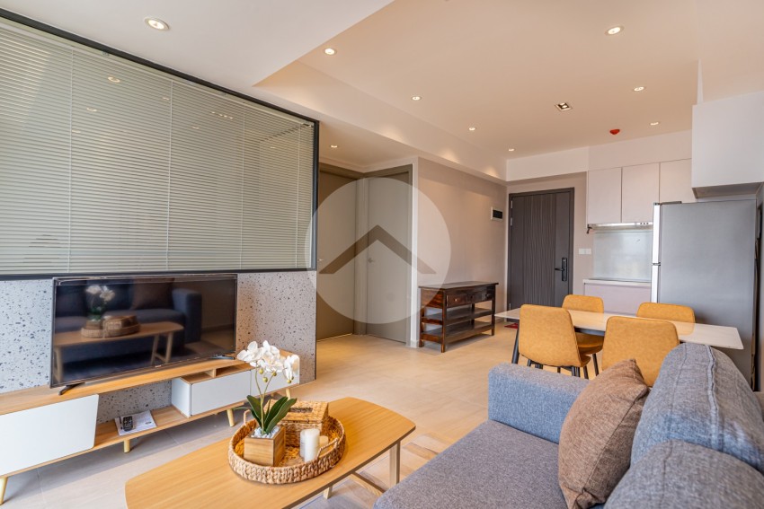 25th Floor 2 Bedroom Condo For Sale - Time Square 3, Boeung Kak 1, Phnom Penh