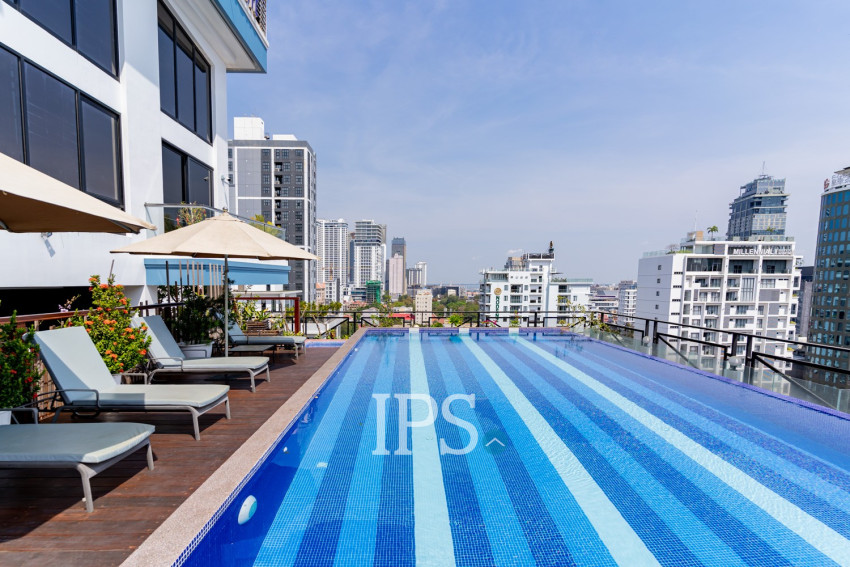 2 Bedroom Serviced Apartment For Rent - BKK 1, Phnom Penh