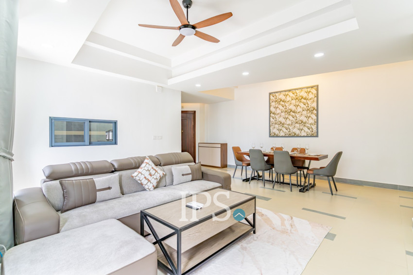 2 Bedroom Serviced Apartment For Rent - BKK 1, Phnom Penh