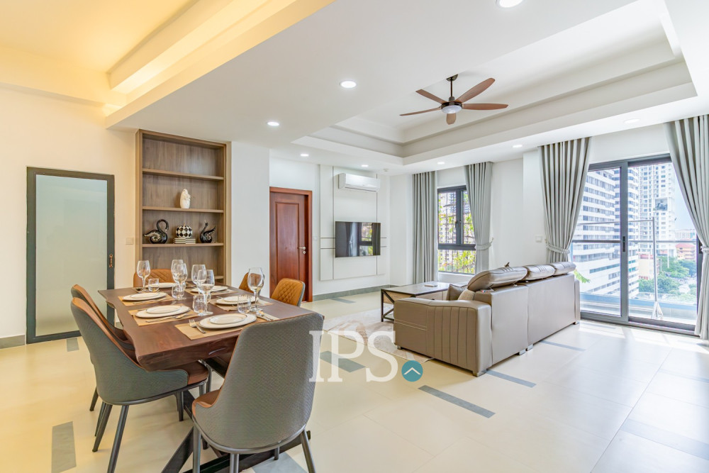 2 Bedroom Serviced Apartment For Rent - BKK 1, Phnom Penh - Image 2