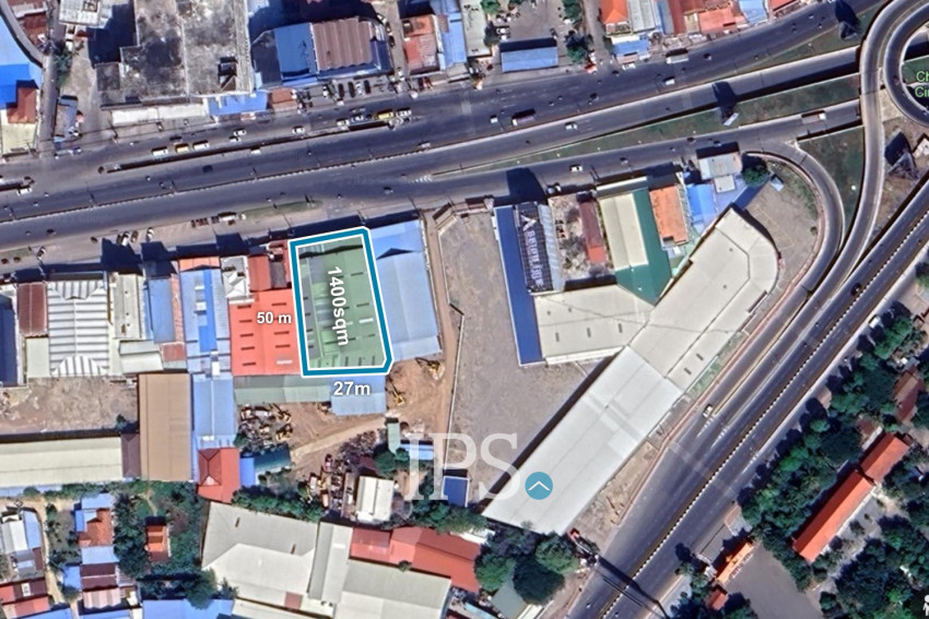 1,400 Sqm Land For Sale - National Road 4, Phnom Penh