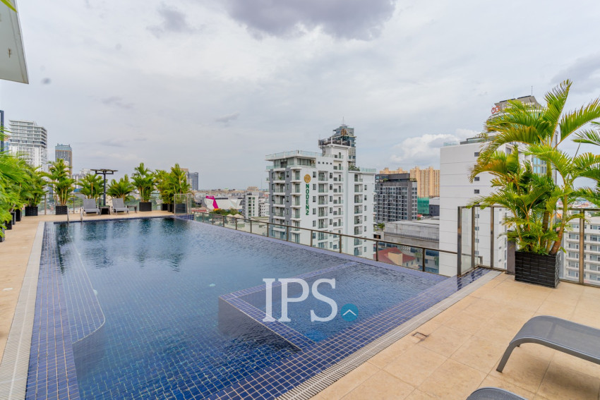 2 Bedroom Serviced Apartment For Rent - BKK1, Phnom Penh