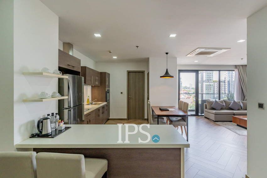 2 Bedroom Serviced Apartment For Rent - BKK1, Phnom Penh
