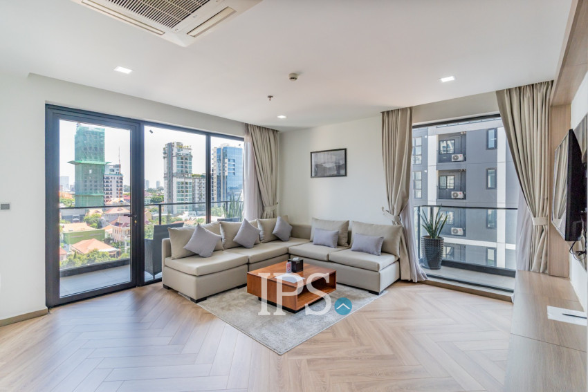 2 Bedroom Serviced Apartment For Rent - BKK1, Phnom Penh