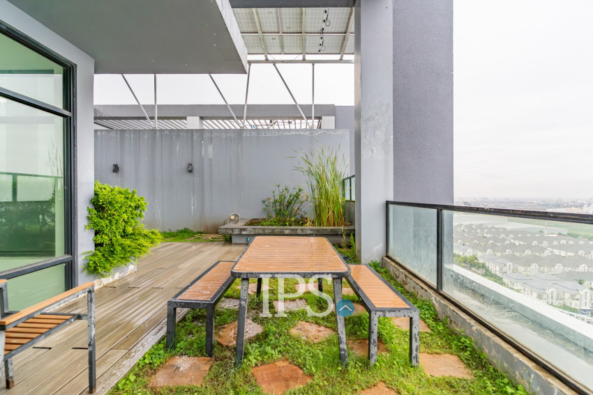 18th Floor 2 Bedroom Penthouse For Sale - Urban Loft, Sen Sok, Phnom Penh