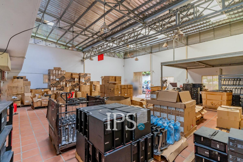 750 Sqm Warehouse For Sale - 7 Makara, Phnom Penh