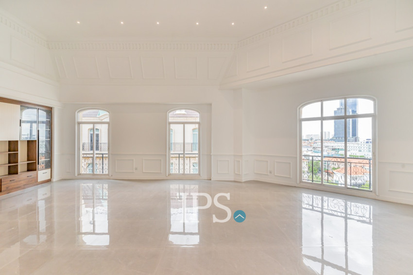 4 Bedroom Penthouse For Rent - Tonle Bassac, Phnom Penh